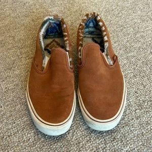 Sherpa Brown Vans 11.5